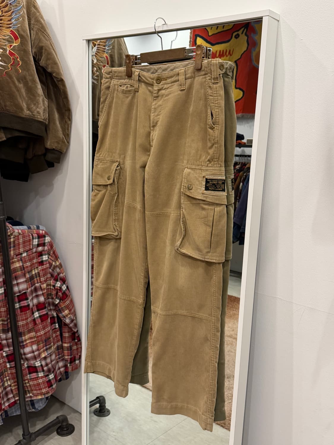 00s Polo Jeans 폴로진스 코듀로이 밀리터리 팬츠 (34-35) 상품이미지1