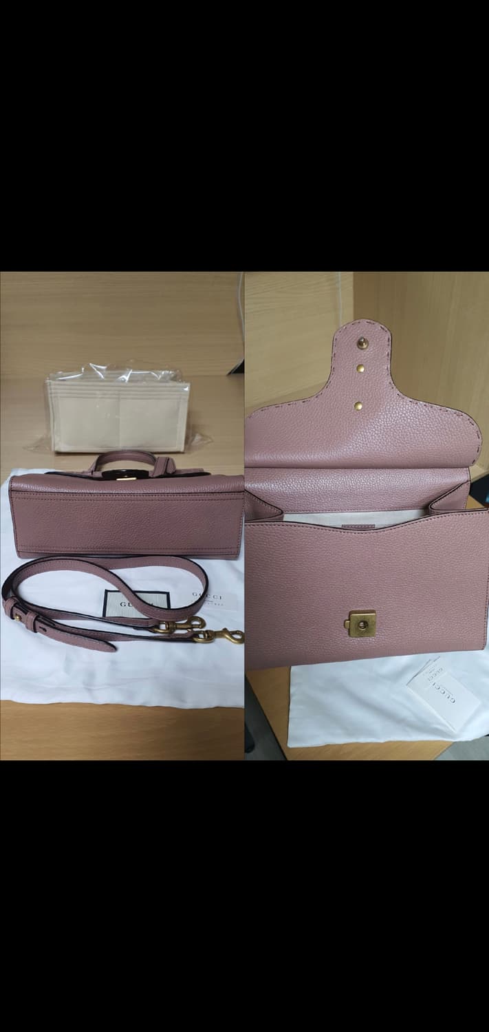 (미사용)구찌 크로스백/탑핸들 미니백 새상품급 정품(영수증O) 상품이미지8