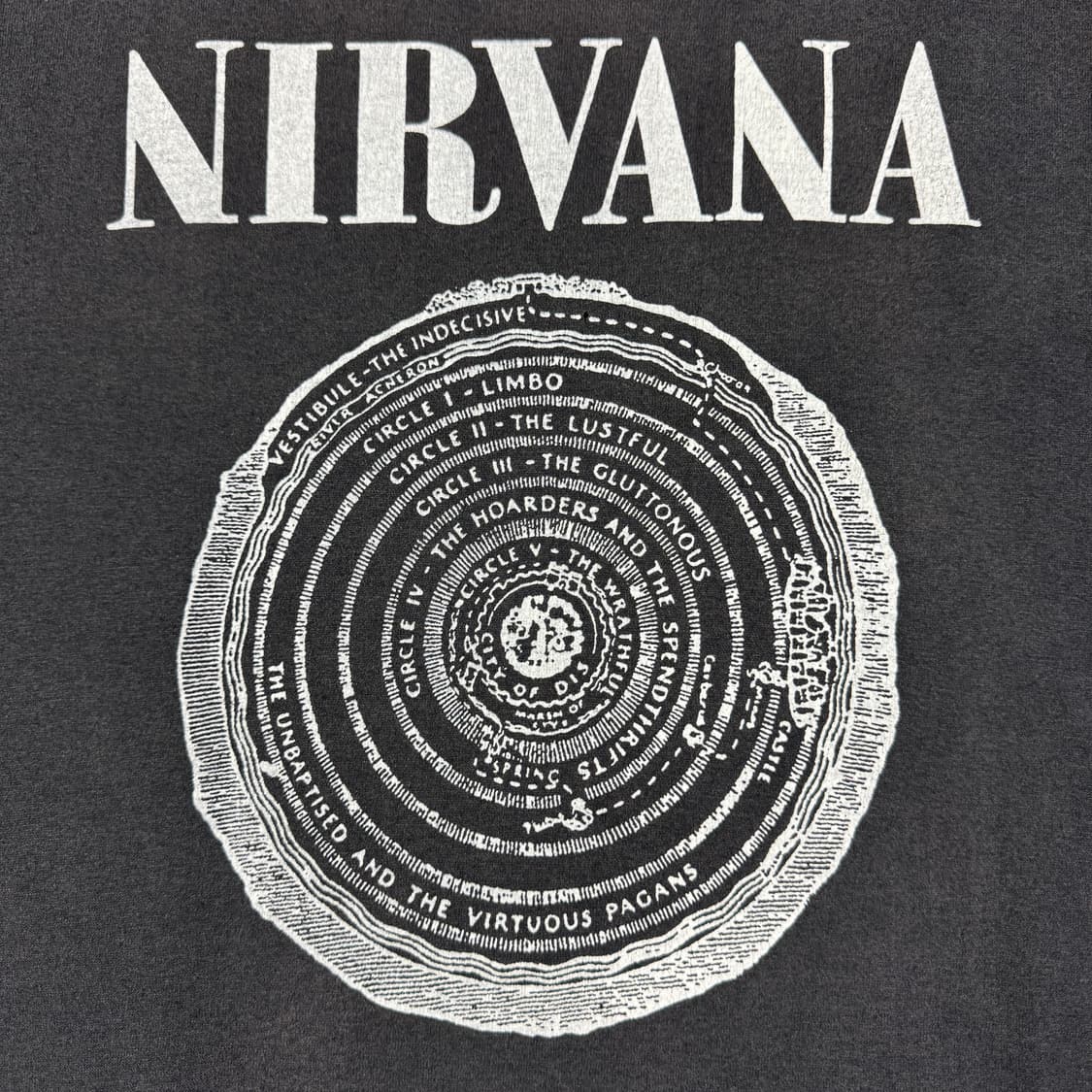 빈티지 90s Nirvana Sup Pop 너바나 롱슬리브 티셔츠 상품이미지3