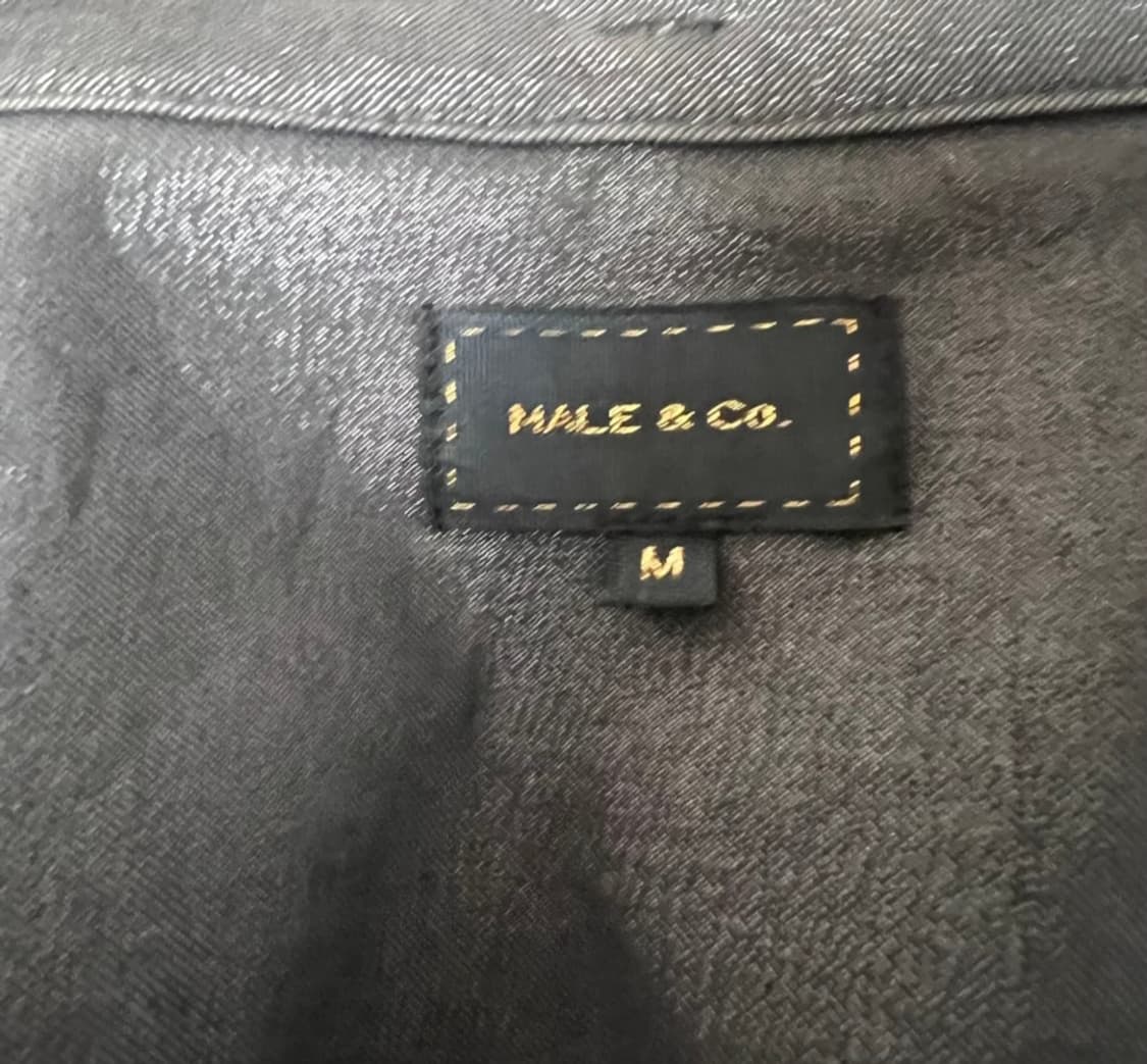 Male&Co waxed rider jacket 빈티지 라이더 자켓 상품이미지6