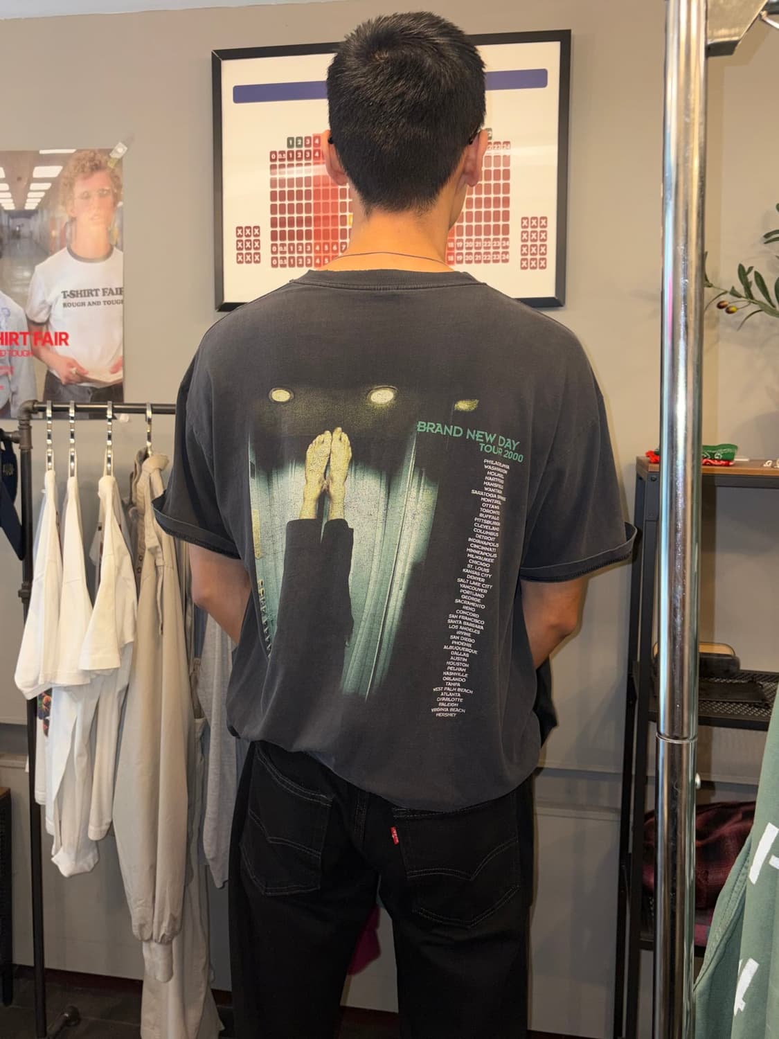 90‘s Sting Brand New day world tour T-sh 상품이미지7