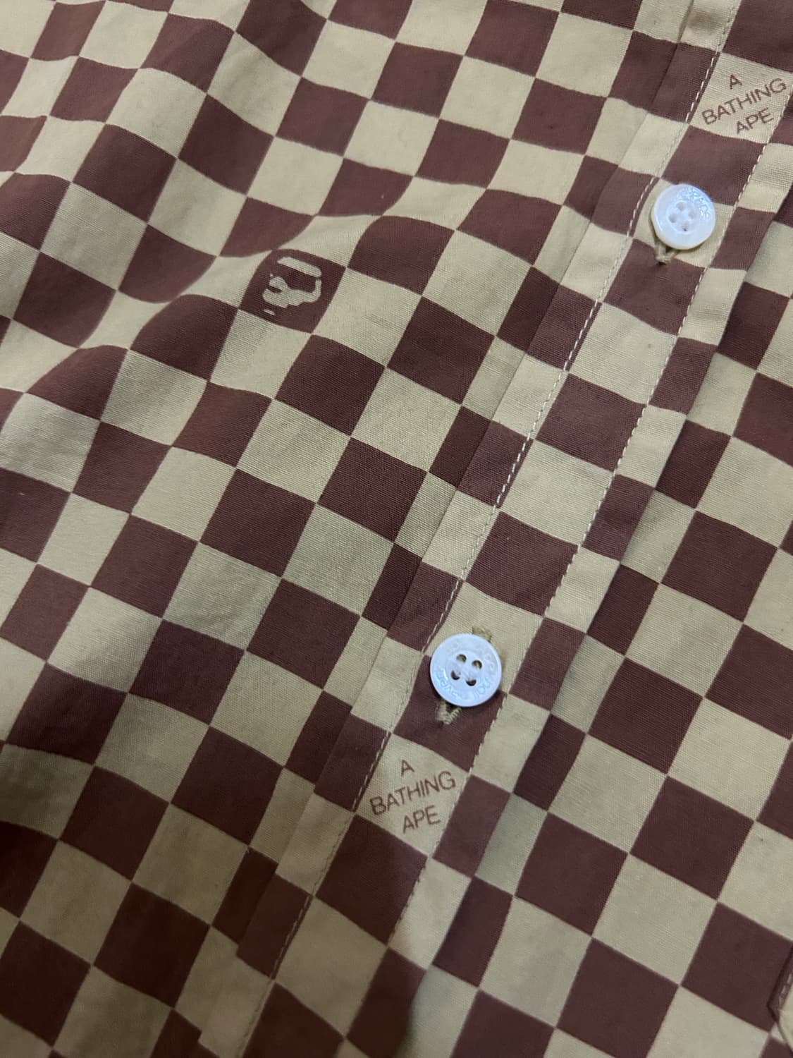 베이프 반팔셔츠 L 판매 상품이미지3