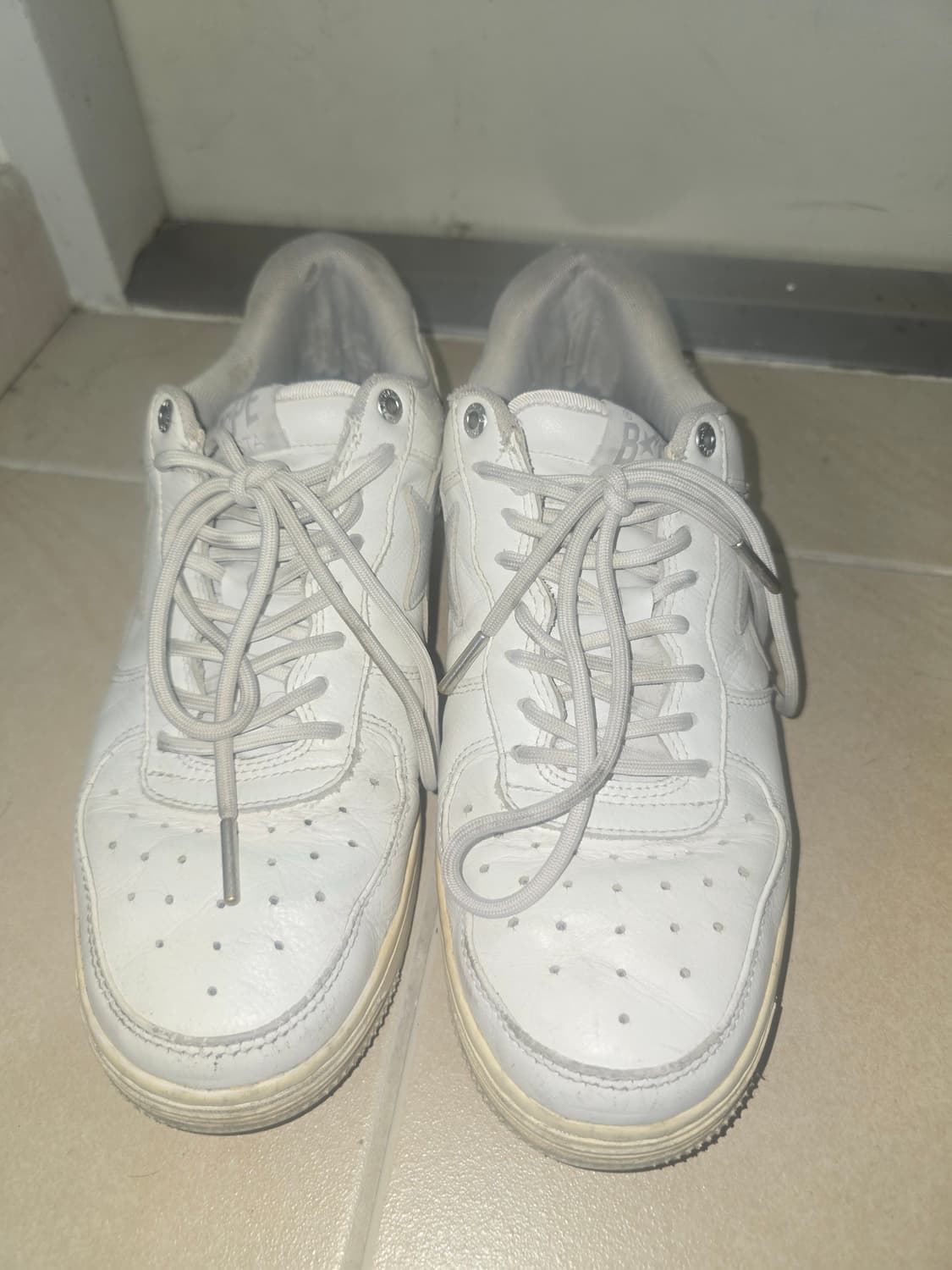 [270] BAPE x JJJJound 베이프 자운드 스타 로우 화이트 상품이미지4