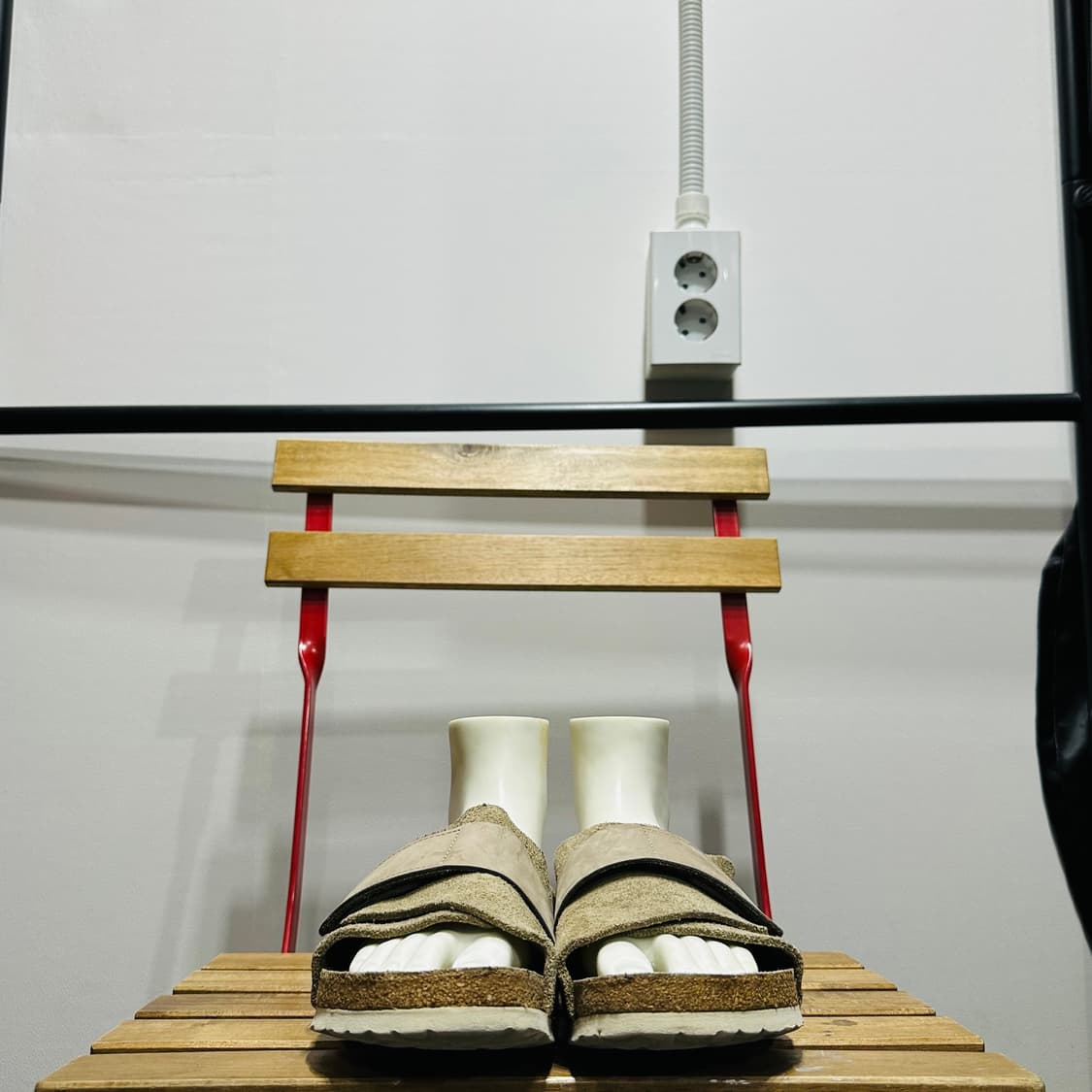 230) 버켄스탁 샌들 여성 여자 슬리퍼 교토 Kyoto 타우페 상품이미지2