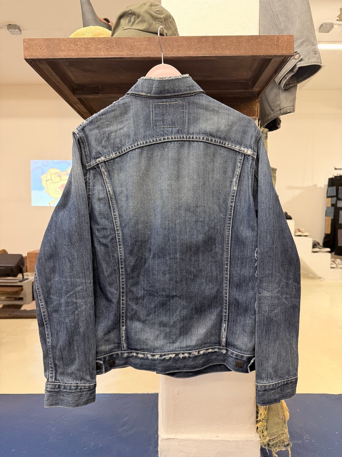 Levis 리바이스 Jpn 디스트레드 데님자켓 상품이미지5