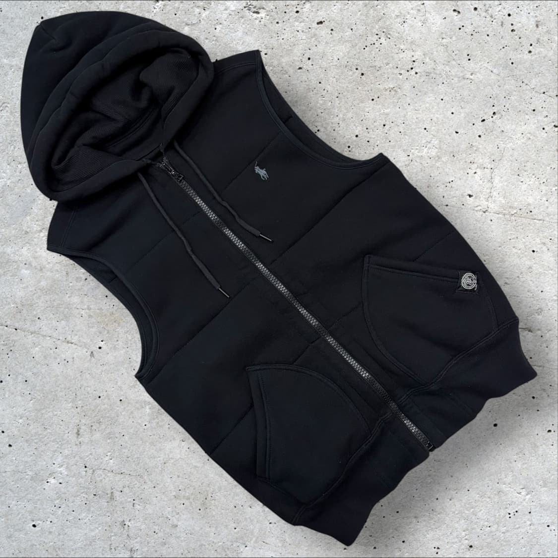 폴로 랄프로렌 후드 조끼 블랙 B584 상품이미지1