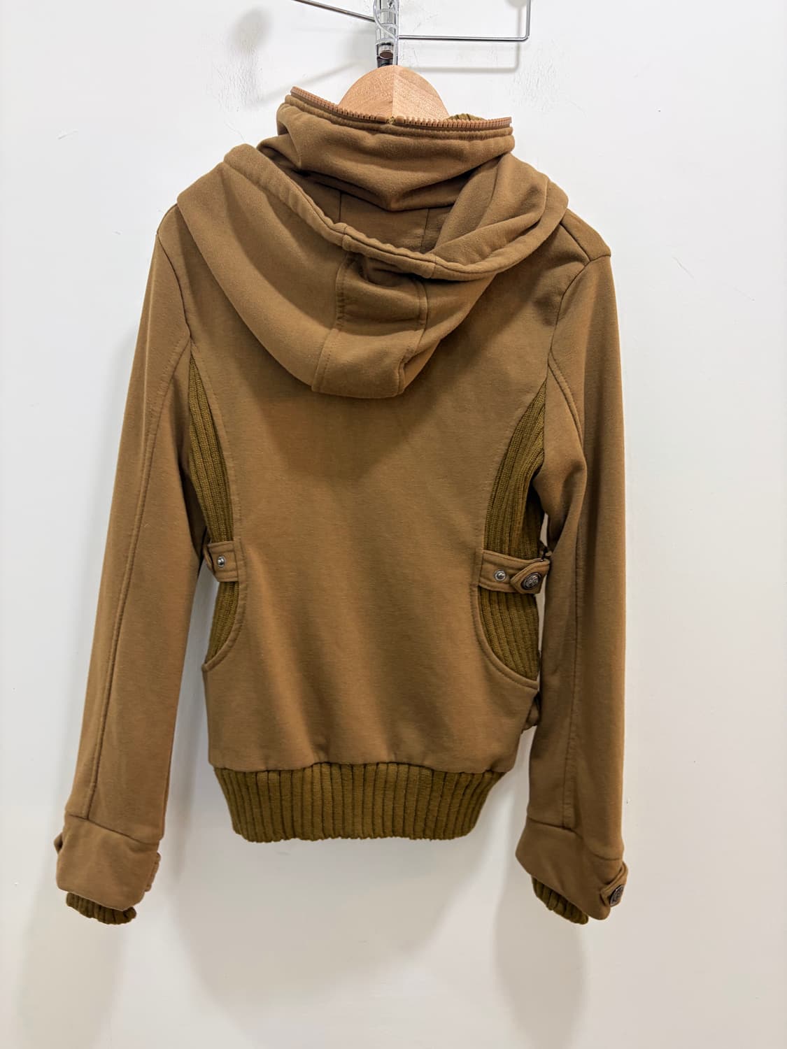 Y2k 브라운 카고 후드집업 상품이미지8