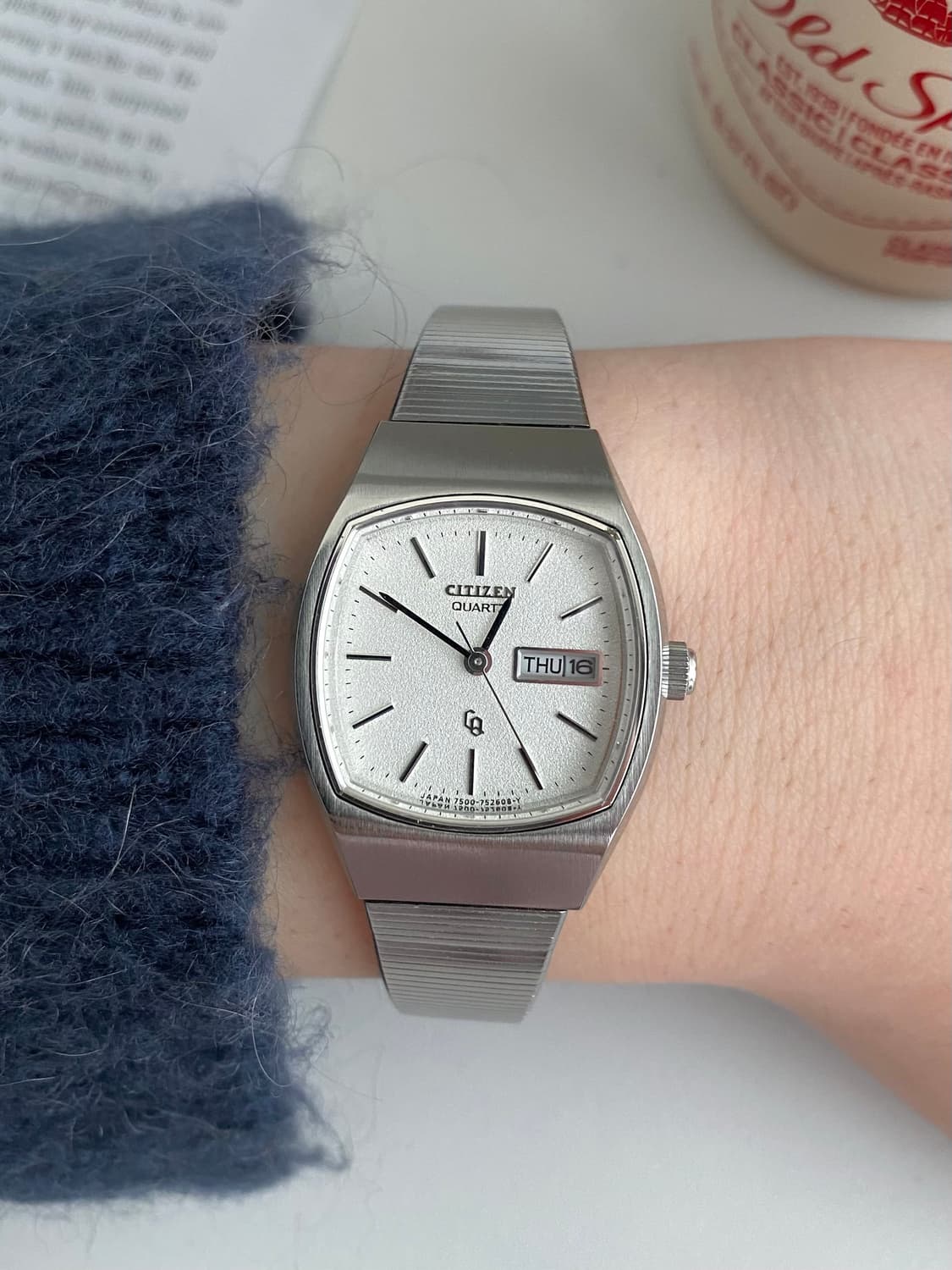 Citizen 시티즌 CQ 스노우 데이데이트 쿼츠 상품이미지7