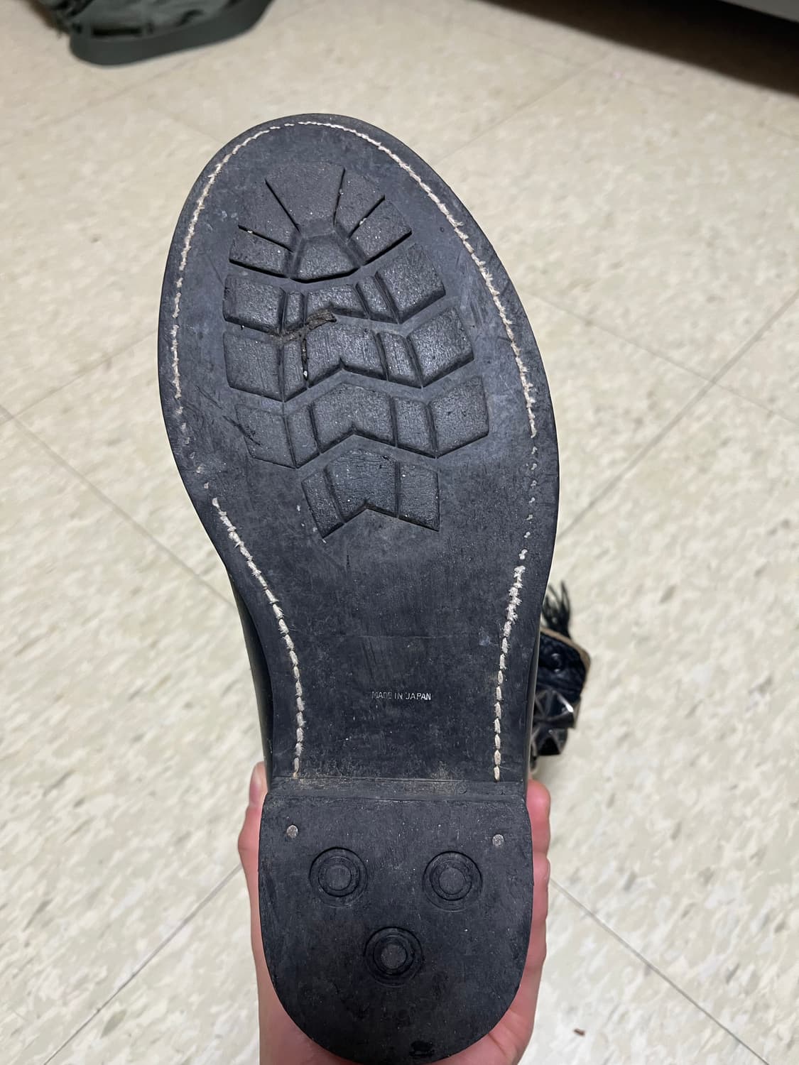 Undercover 06ss “T”기 스터드 부츠 상품이미지8