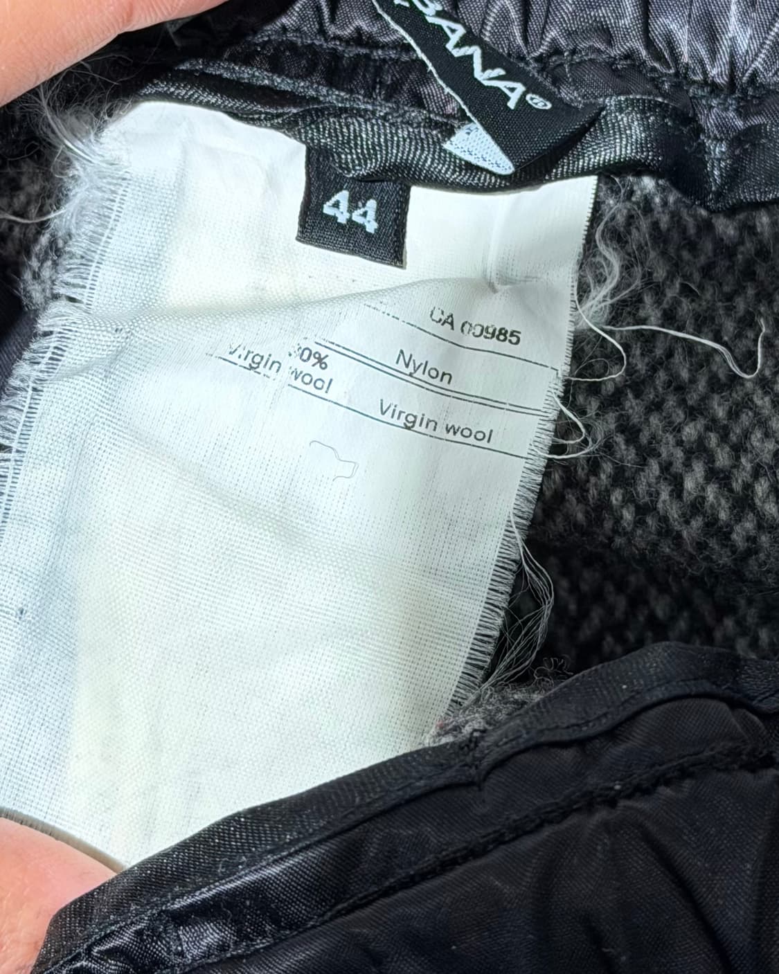 돌체앤가바나 맨즈컬렉션 그레이 트위드 드로스트링 쇼츠 상품이미지8