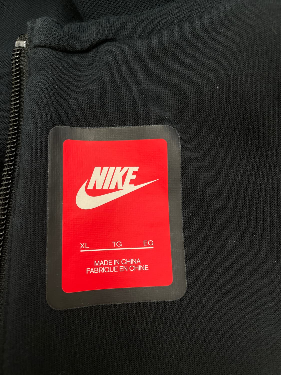 나이키[Nike] 우먼스 핑거홀 배색 백지퍼 맨투맨 상품이미지4