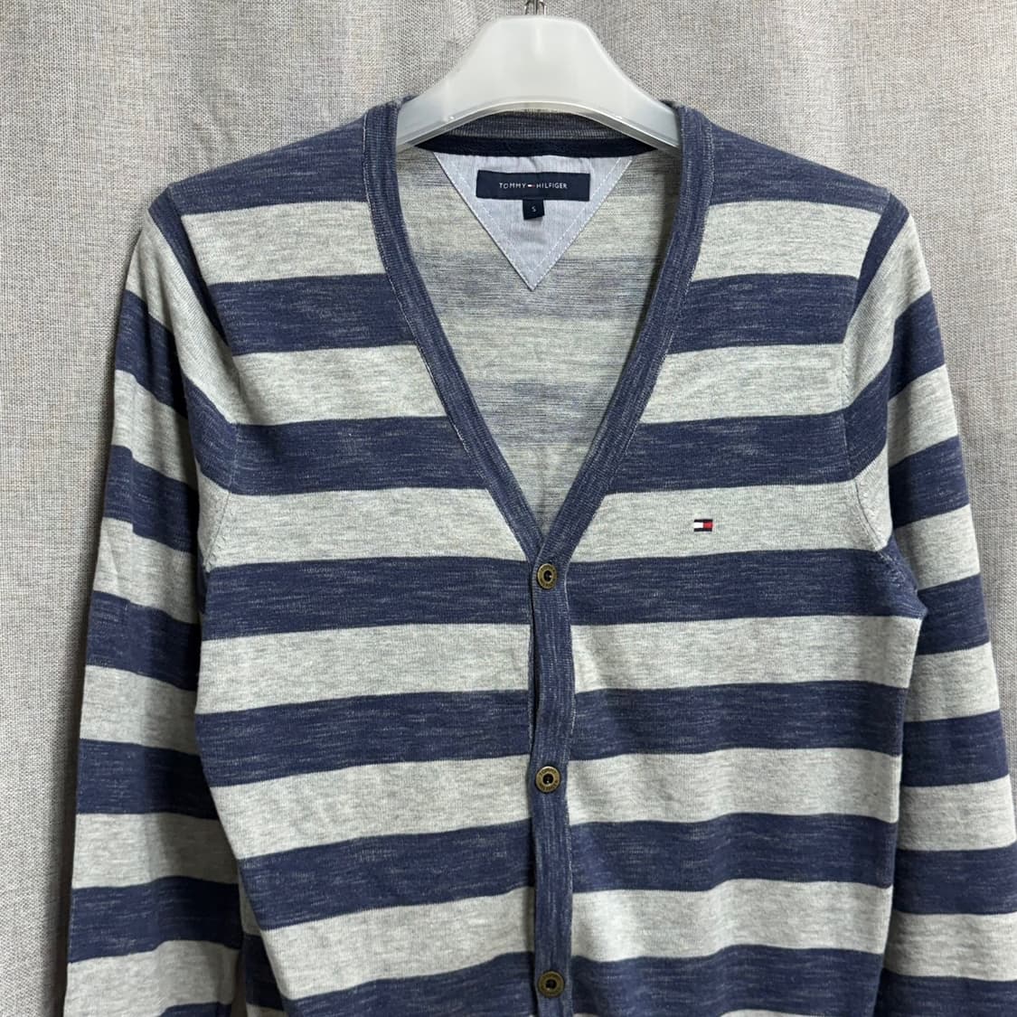 [S/95] 타미힐피거 Tommy Hilfiger 코튼 면 가디건 상품이미지3