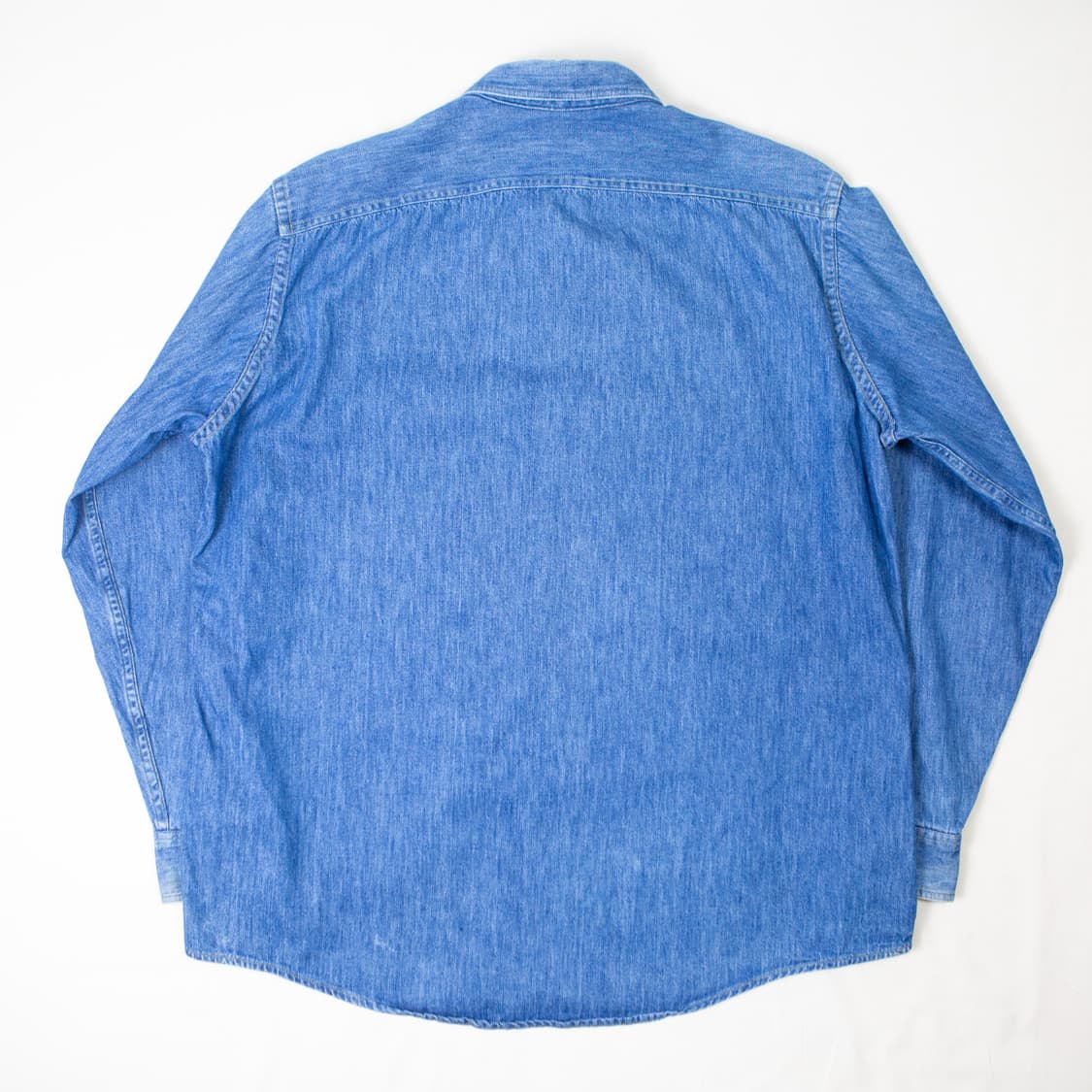 90s 엘엘빈 투포켓 데님 워크 셔츠 상품이미지9
