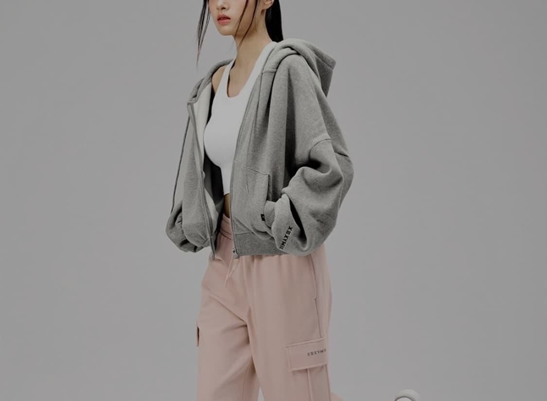 젝시믹스 내핑 후드 집업 Free _ 여성 상품이미지1