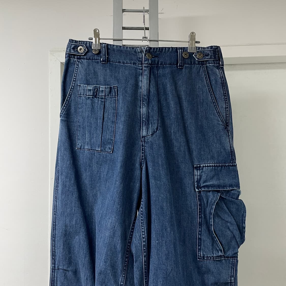 더바넷 카고 데님 팬츠 M 상품이미지2