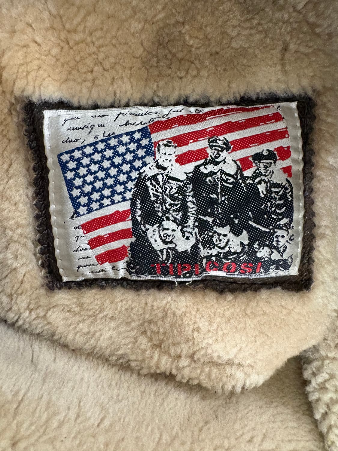 오리지널 B-3 램스킨 무스탕 자켓 상품이미지7