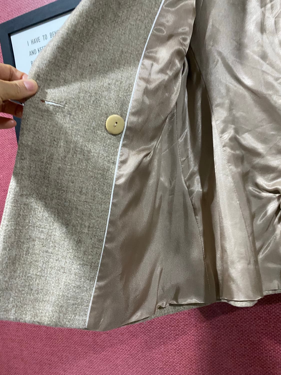 자라 라나울100%더블 자켓 S 상품이미지9