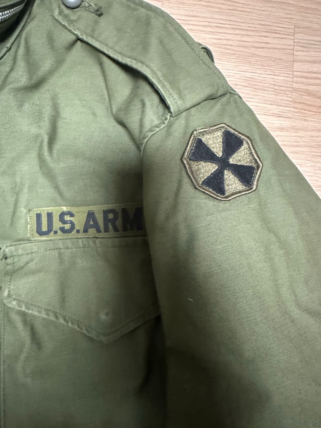 미군 오리지널 60s M65 필드자켓 M/R(미디엄 레귤러) 상품이미지2