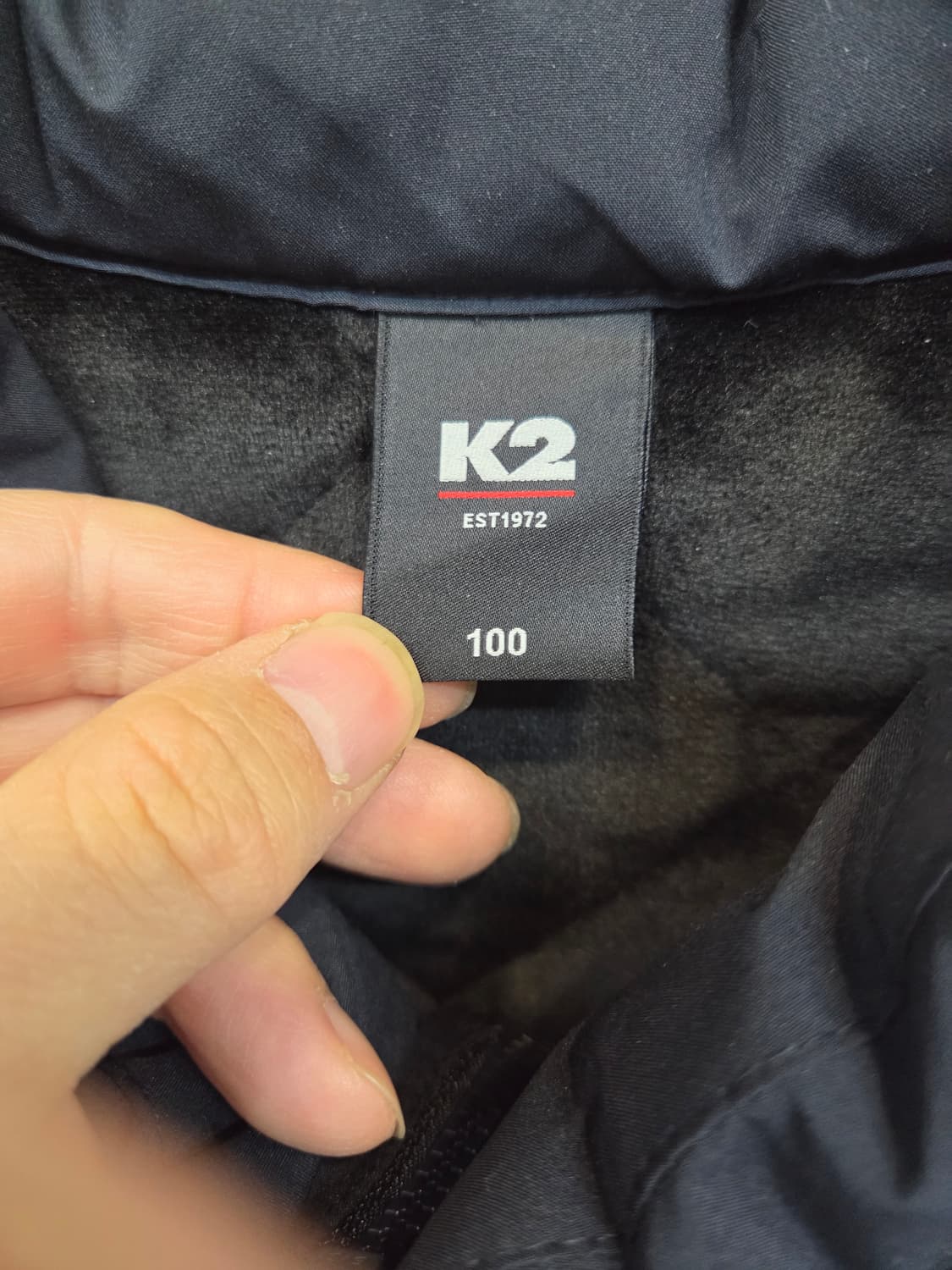 K2 디아망떼 안감플리스 경량패딩 100 상품이미지3