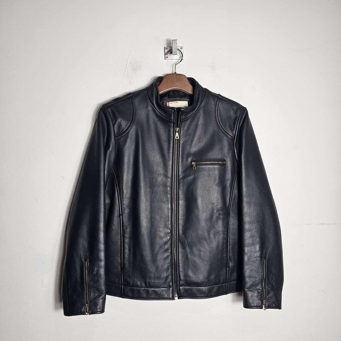 S 리바이스 소가죽 자켓 차이나넥 상품이미지1