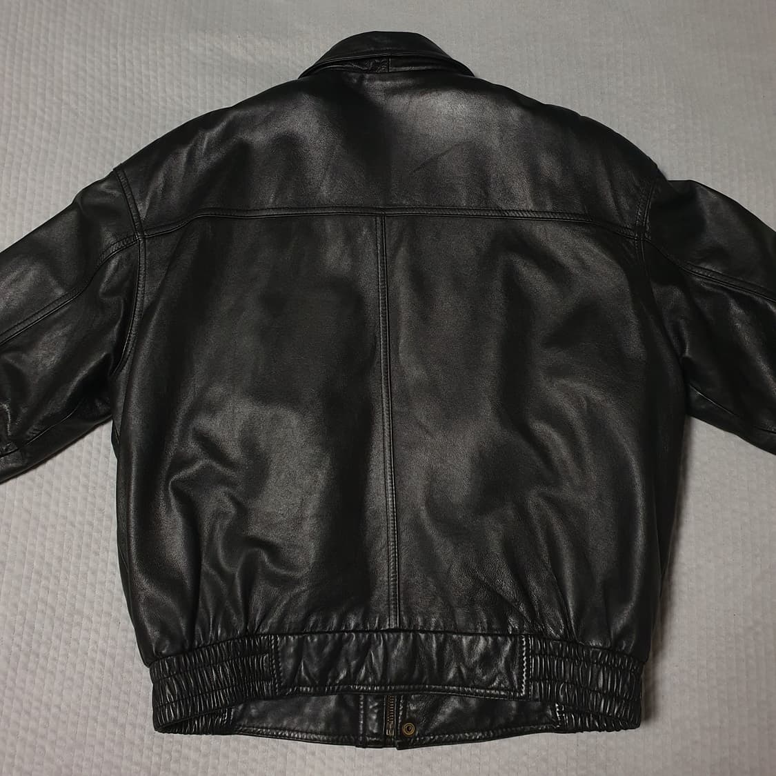 빈티지 양가죽 봄버 자켓 상품이미지4