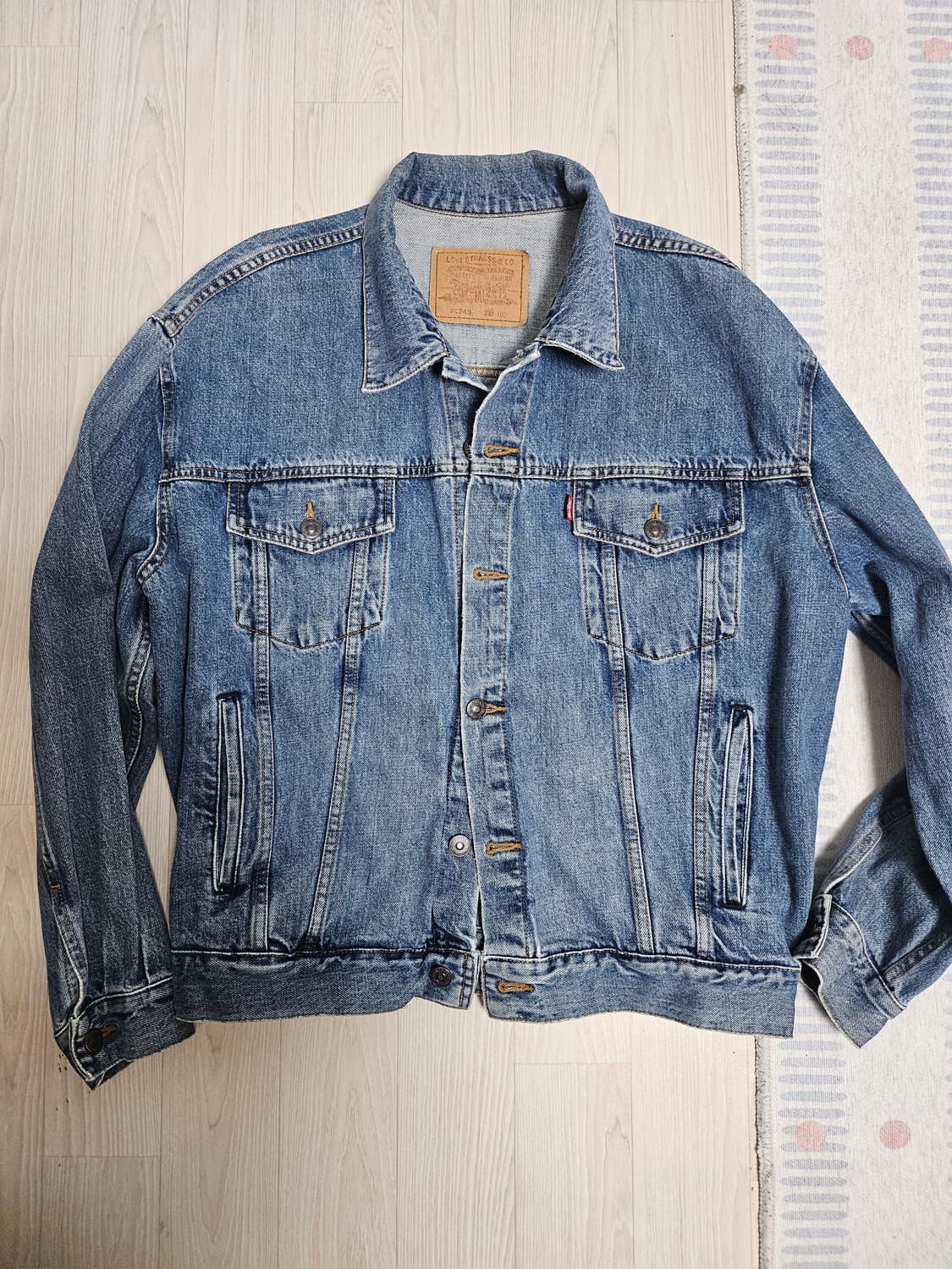 리바이스70748 데님자켓 상품이미지1