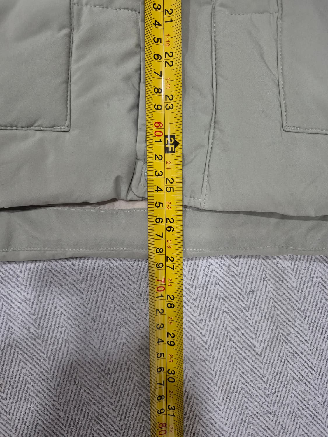 에디바우어(Eddie Bauer)패딩 조끼 톤다운민트색 남성 100사이즈 상품이미지9