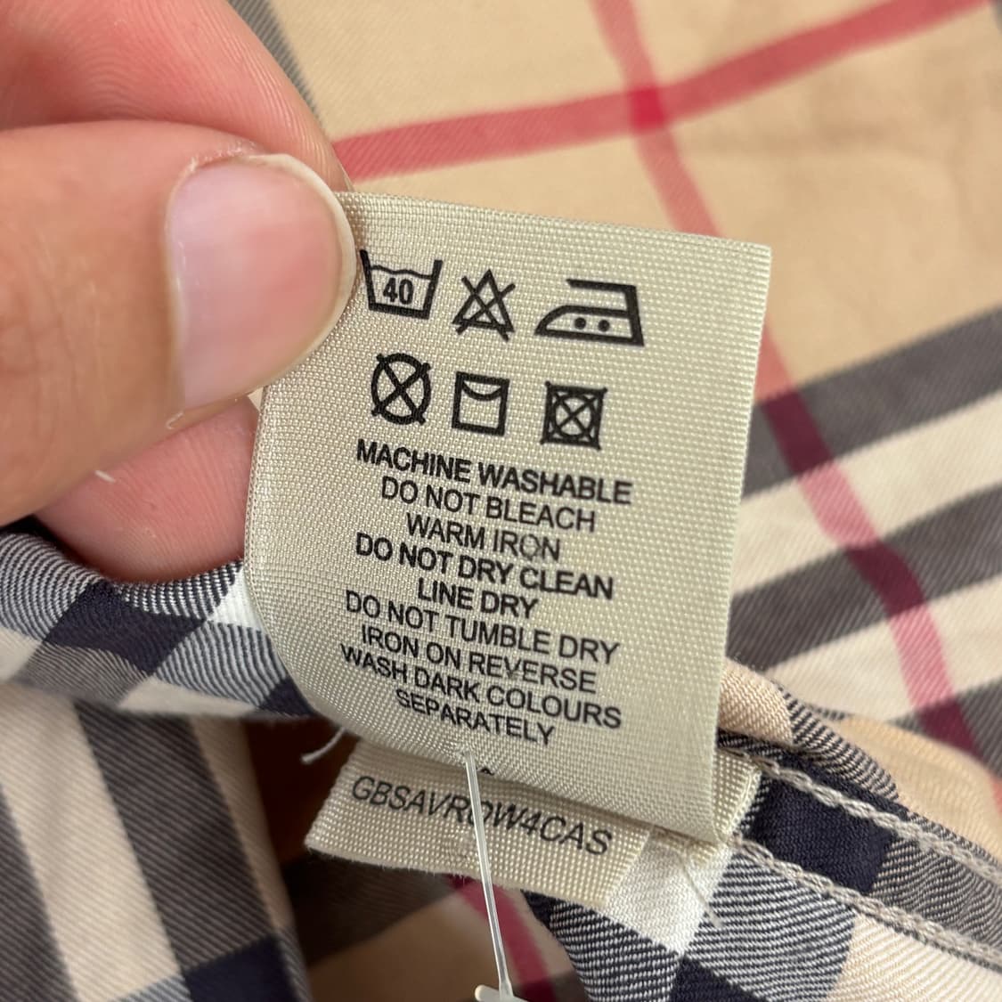 버버리 반팔 셔츠 상품이미지8