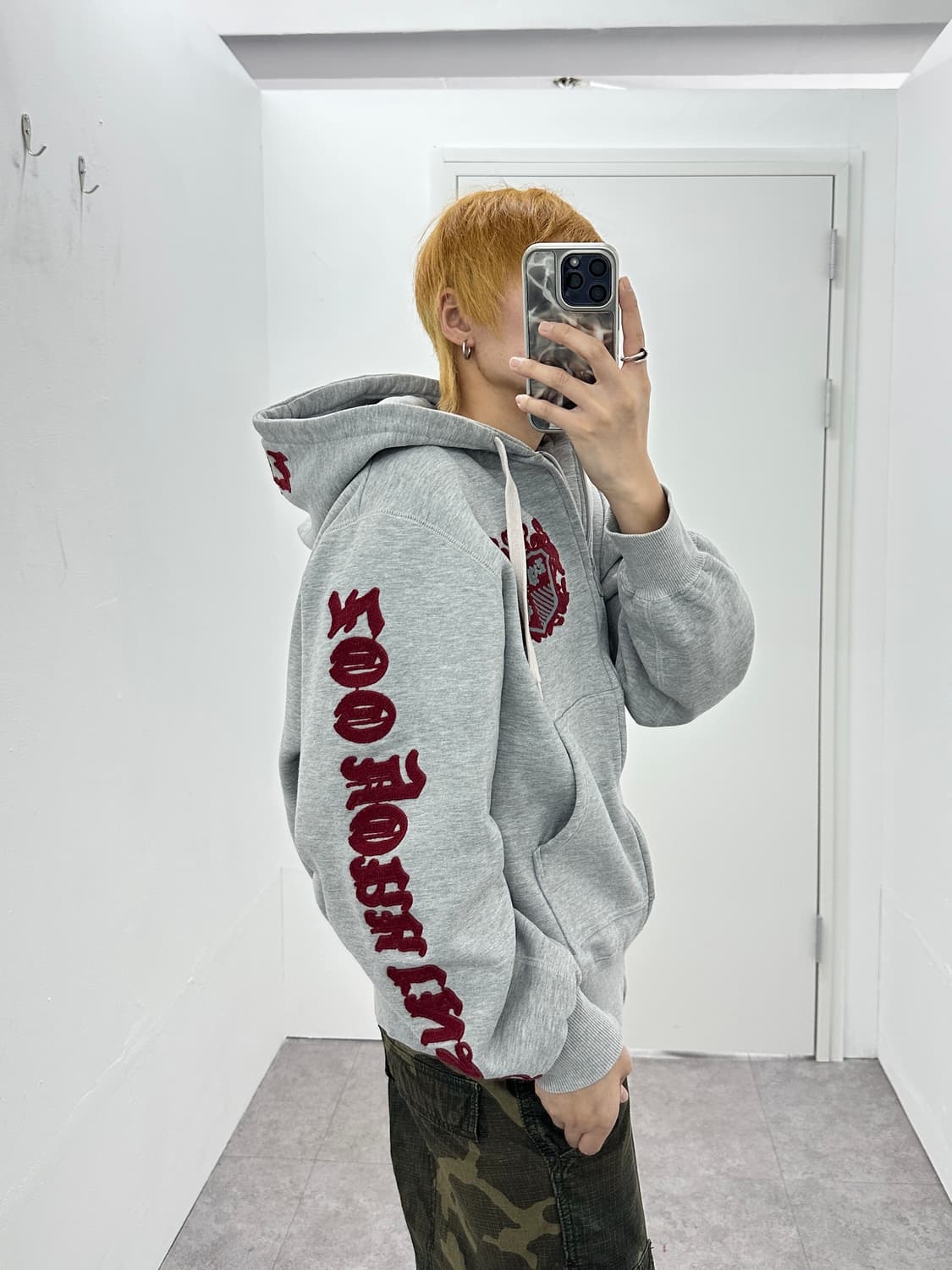 ZOO YORK rare gothic embroidery hood zip 상품이미지1