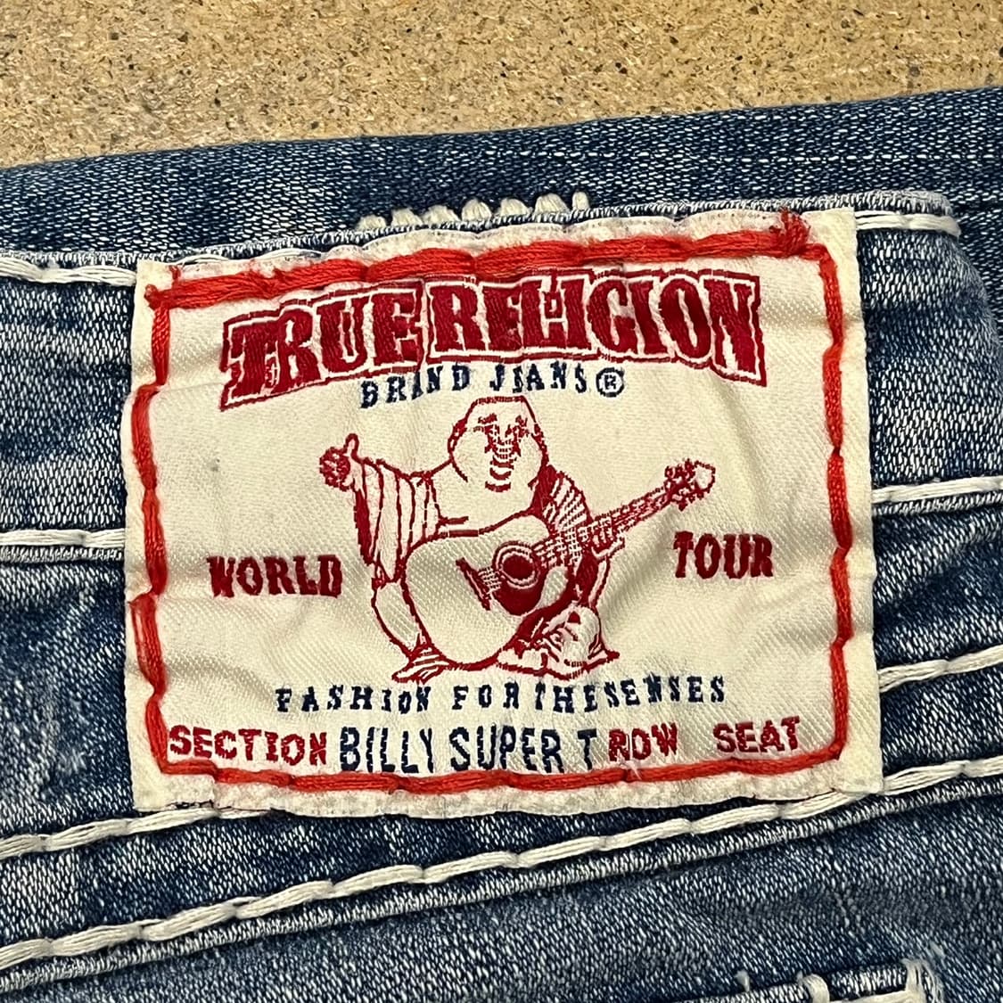 [정품] 트루릴리젼 데님 청바지 Y2K 스타일 b10 상품이미지5