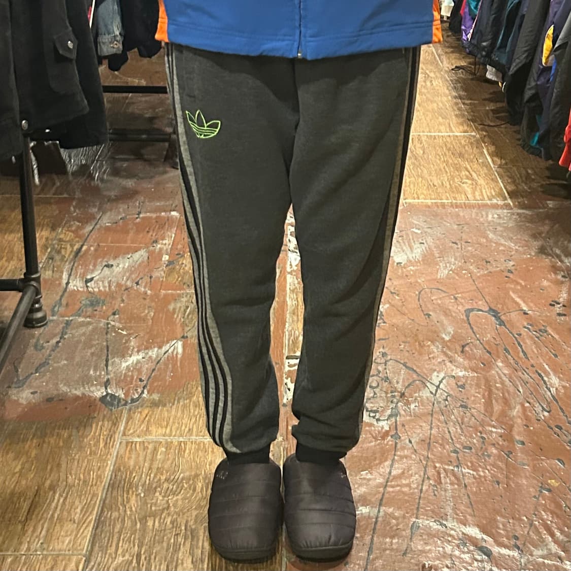 [HI] 아디다스 파이어버드 트랙 팬츠 차콜 상품이미지2