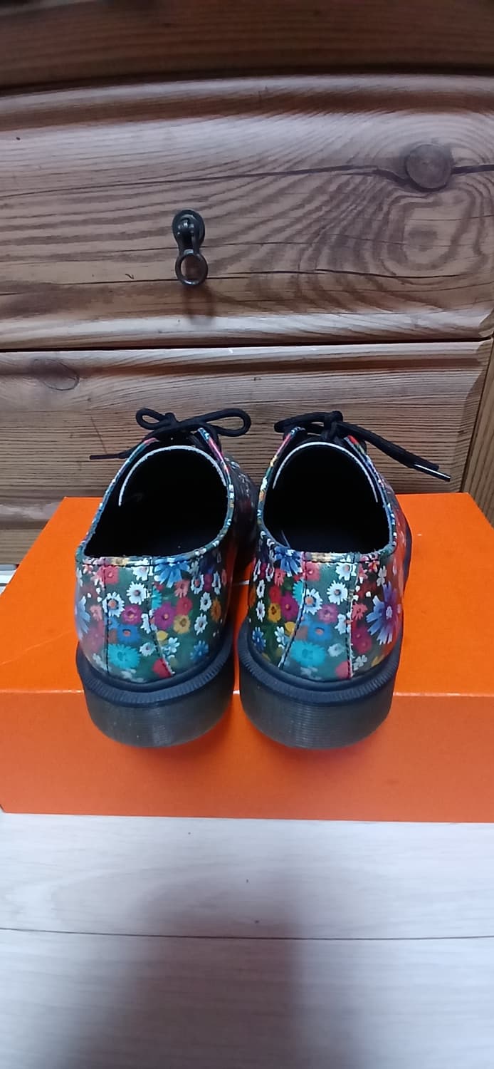 닥터마틴 1461 플라워 가죽 슈즈(uk4, 약 230~235mm) 상품이미지3