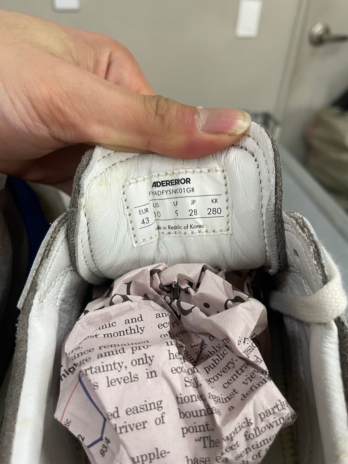 아더에러 로그 바우스 그레이 280 상품이미지9