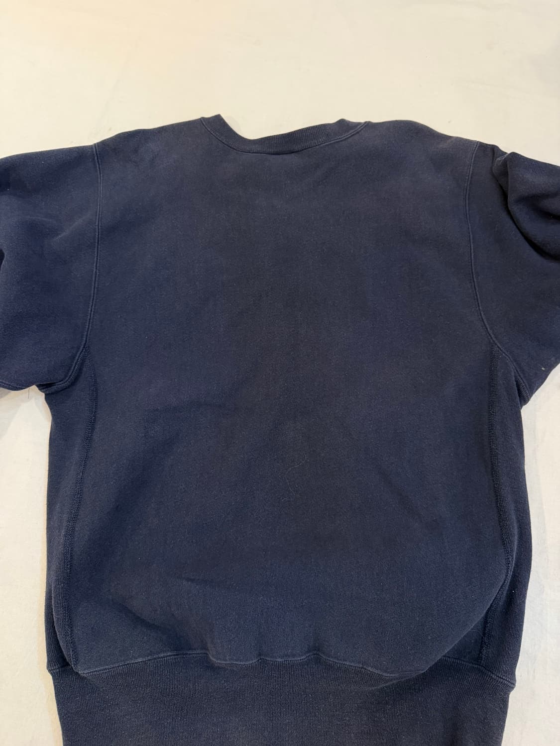 90s 챔피온 리버스위브 노트르담 스웻셔츠 네이비 상품이미지4