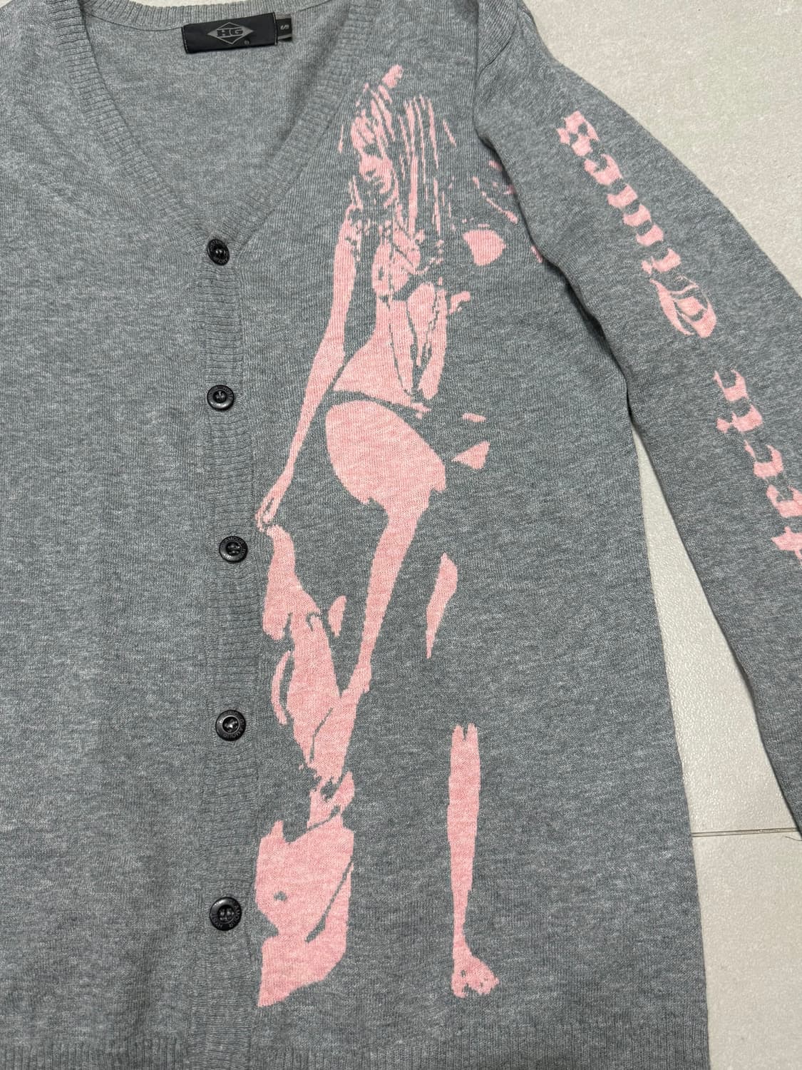 히스테릭 글래머 아카이브 전면 히스걸 가디건 자켓 상품이미지2