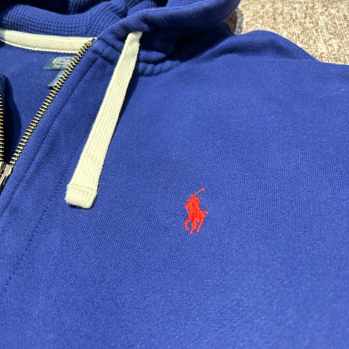 XXL) 폴로 랄프로렌 빈티지 두산 후드집업 와플안감 상품이미지5