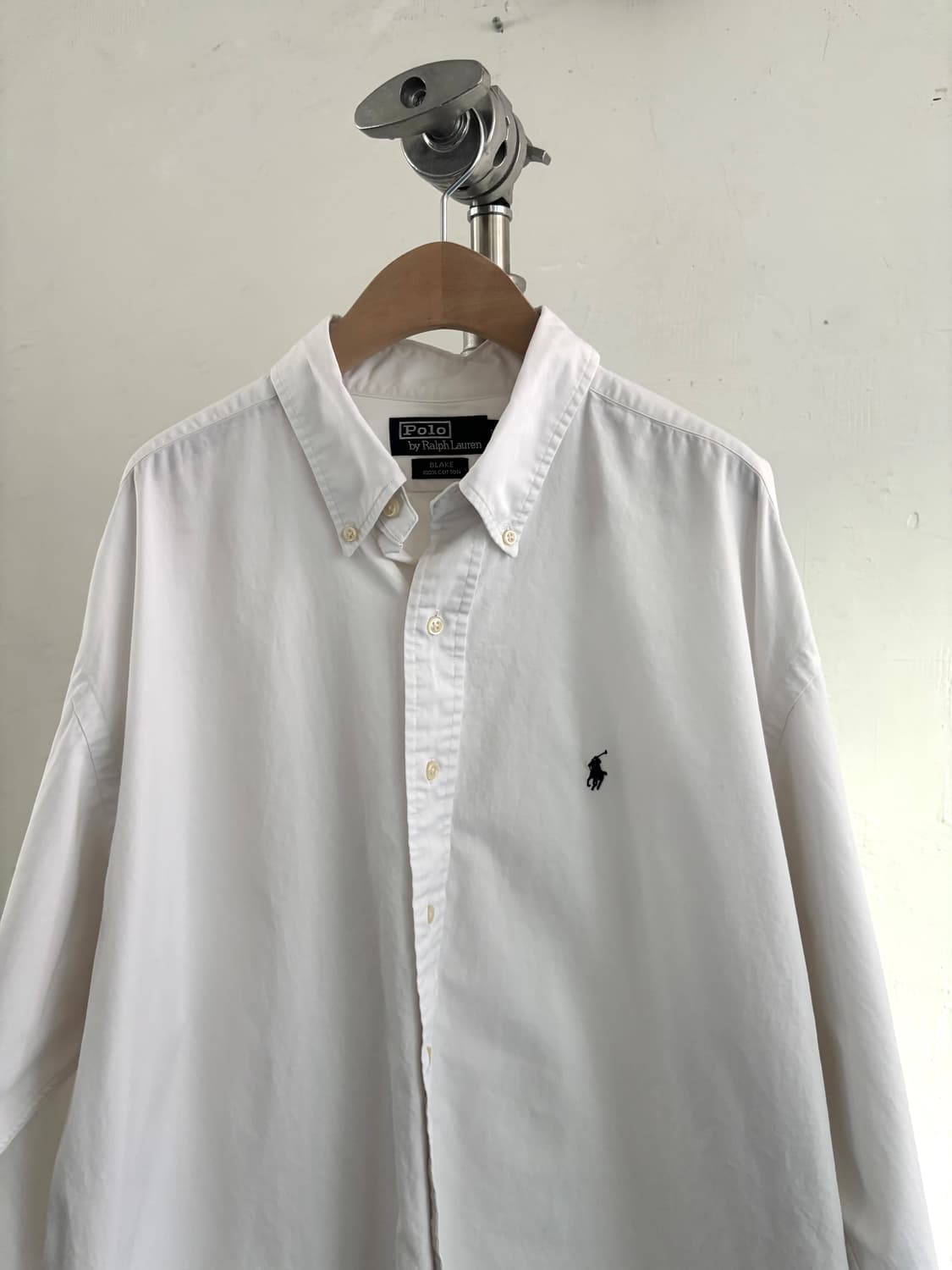 Polo 폴로 랄프로렌 화이트 블레이크 코튼 오버 셔츠  상품이미지2