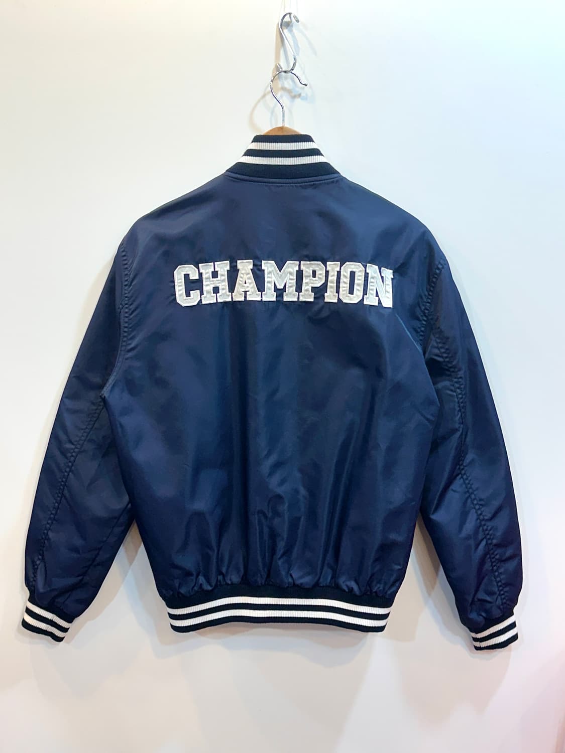 챔피온 스타디움 자켓 네이비 M 상품이미지5