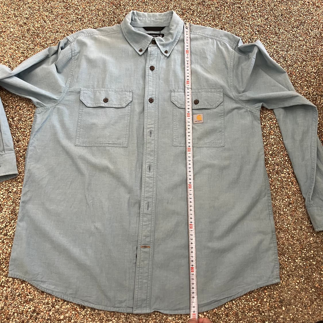 84 칼하트 투포켓 셔츠 신세계한글택 상품이미지7