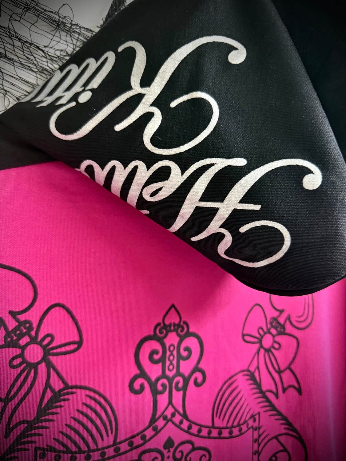 Hello kitty printing hood zipup 상품이미지3