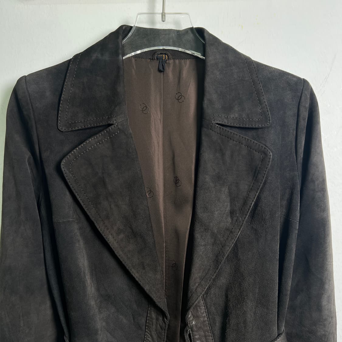 VTG 빈티지 스웨이드 로브 롱코트 상품이미지3