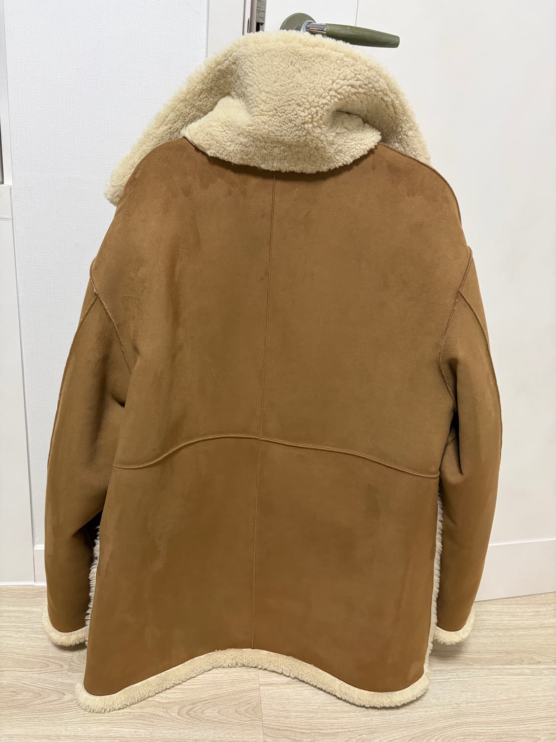 던스트 페이크 무스탕 양면 넘녀 공용 M 상품이미지9