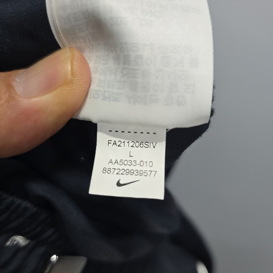  나이키 NIKE NSW 스우시 로고 우븐 쇼츠 블랙 L 상품이미지7
