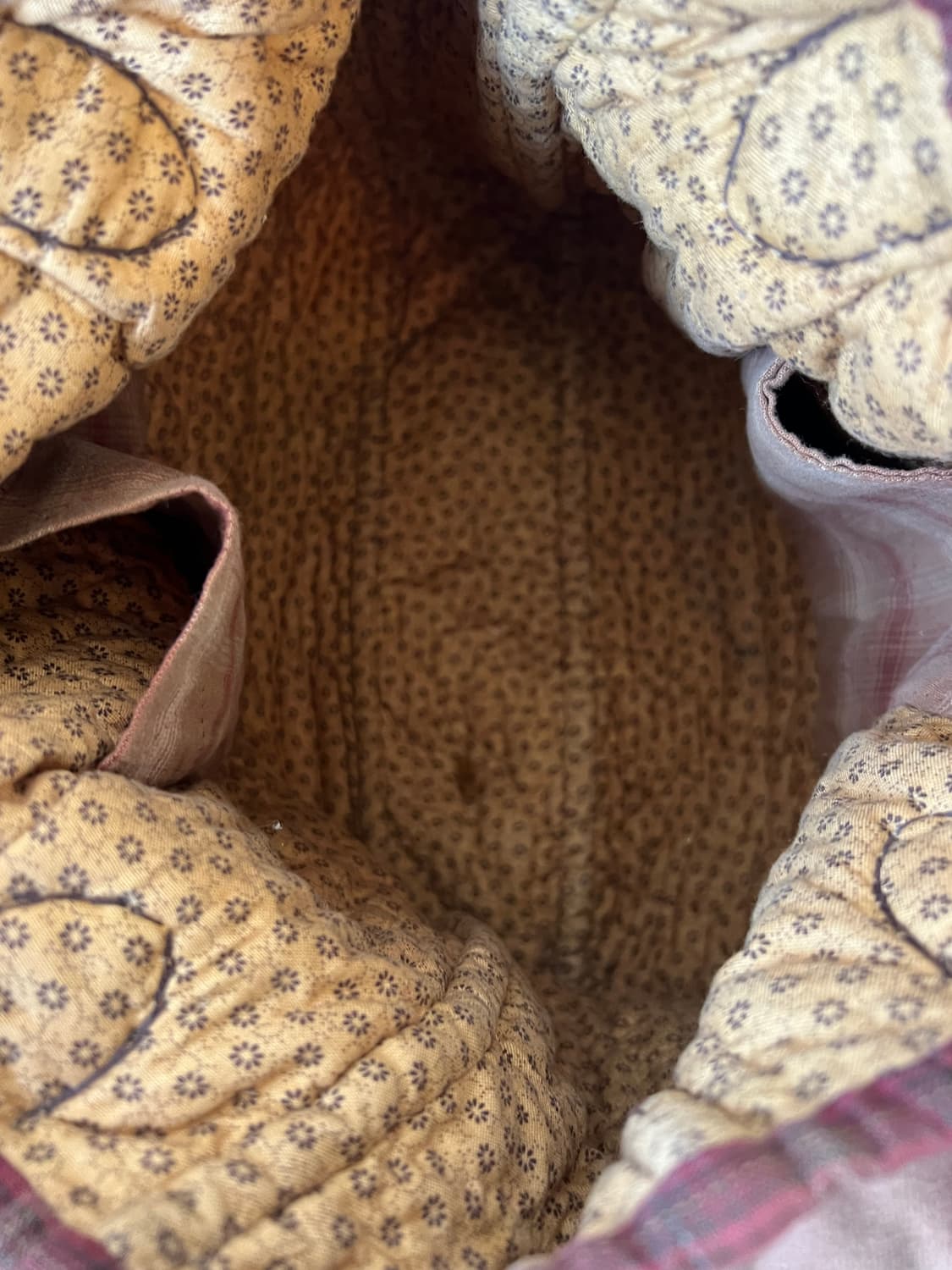 일본수입 핸드메이드 여성 퀼팅뫁브 숄더백 토트백 상품이미지9