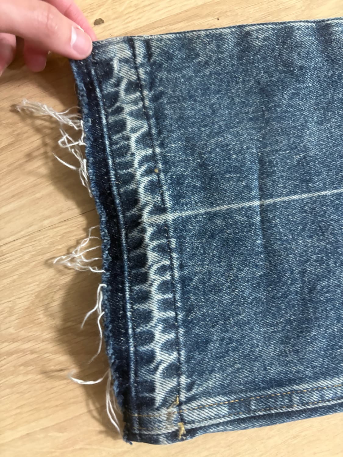 Guess USA 미드라이즈 플레어 데님 팬츠 30 상품이미지6