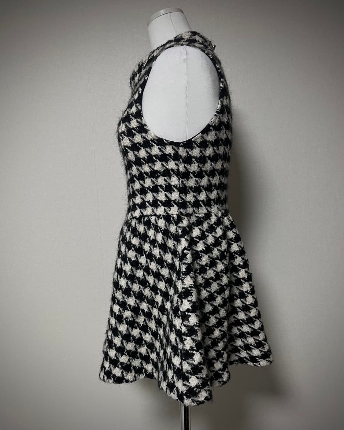 오네갸루 하운드 체크 원피스 상품이미지3