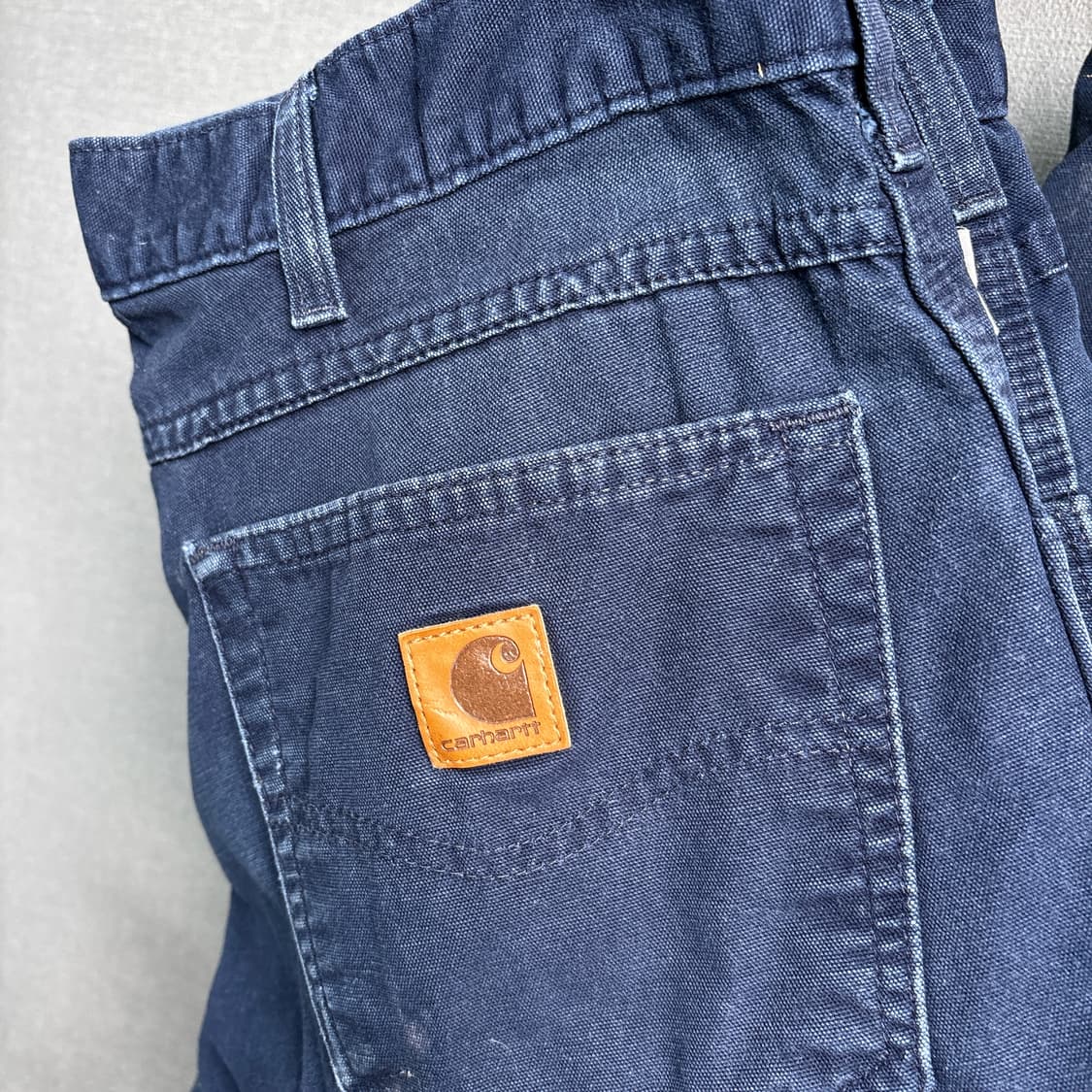 칼하트 가죽탭 카펜터팬츠 상품이미지4