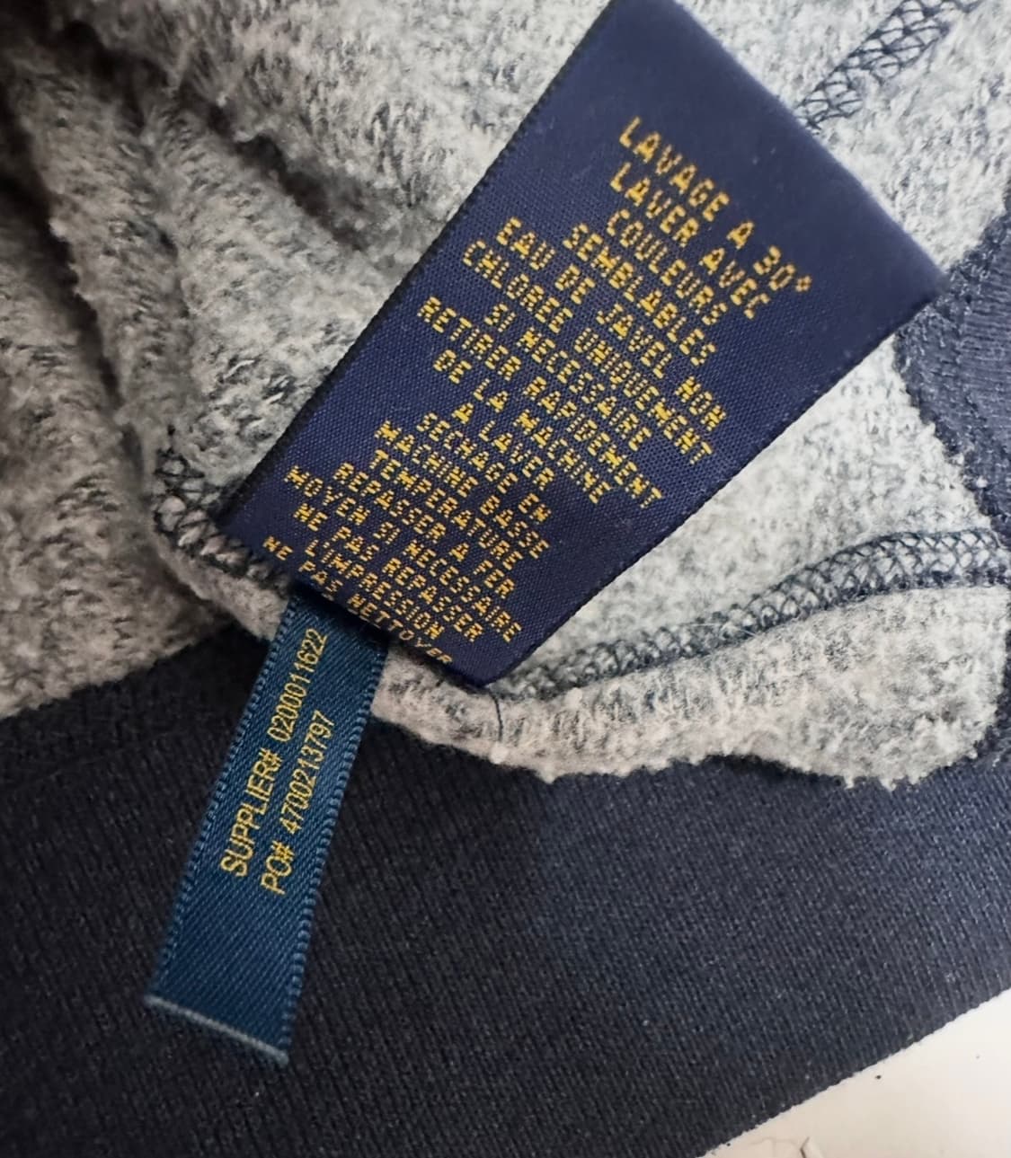 폴로 랄프로렌 네이비 후드집업 상품이미지6