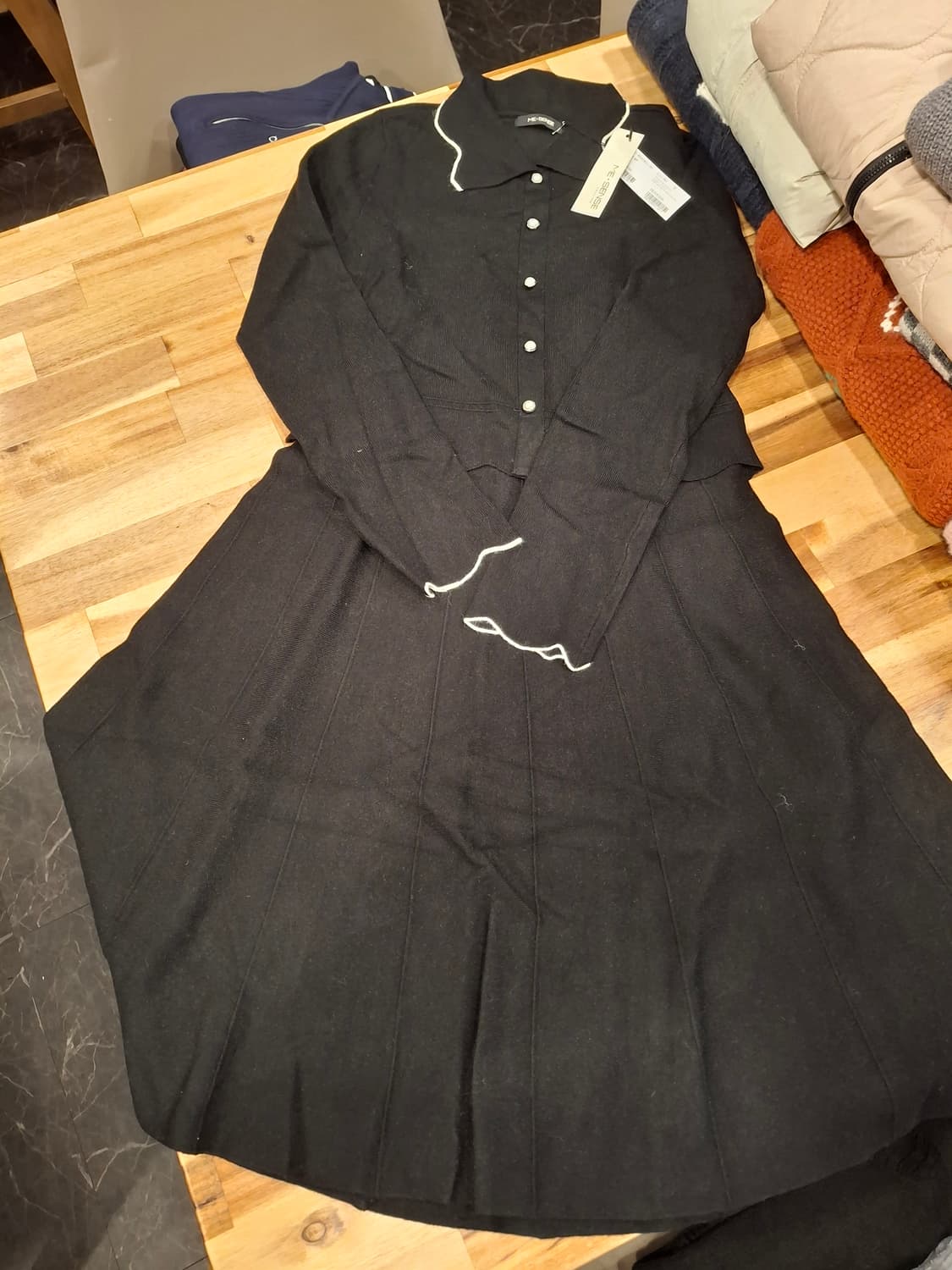 (마지막특가) 미센스 니트 원피스 새상품 상품이미지1