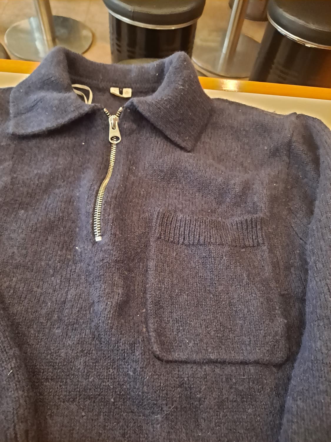 Arket 하프집업 니트 S사이즈 상품이미지1